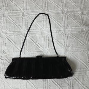 Mexx Sleek Black Wristlet Clutch